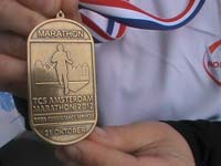amsterdam marathon with running crazy