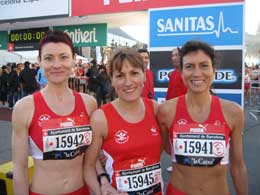 barcelona half marathon 2007 with running crazy