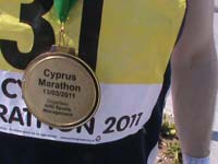 cyprus marathon, hal f and 10K