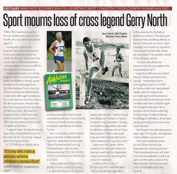gerry north press reaction