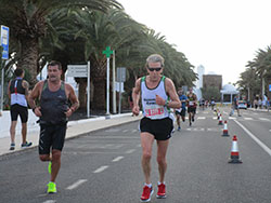 lanzarote marathon, half and 10K with Running Crazy