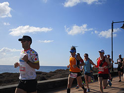 lanzarote marathon, half and 10K with Running Crazy