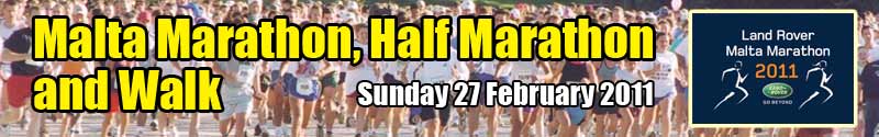 malta marathon, half and walk with rtunning crazy - free prize draw