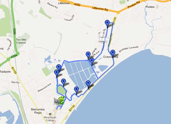 weymouth 10K course